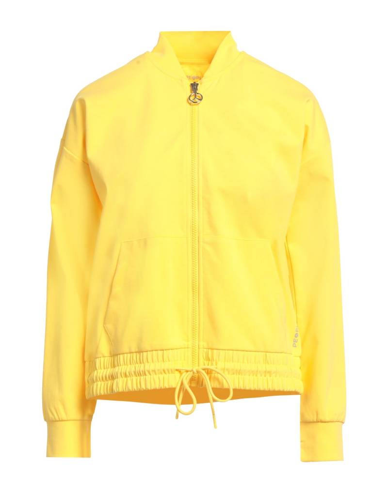 PEOPLE OF SHIBUYA Sweatshirt Damen Gelb von PEOPLE OF SHIBUYA