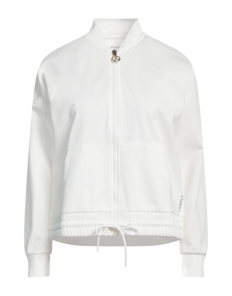 PEOPLE OF SHIBUYA Sweatshirt Damen Weiß von PEOPLE OF SHIBUYA