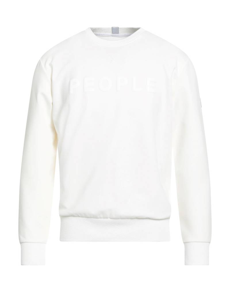 PEOPLE OF SHIBUYA Sweatshirt Herren Off white von PEOPLE OF SHIBUYA