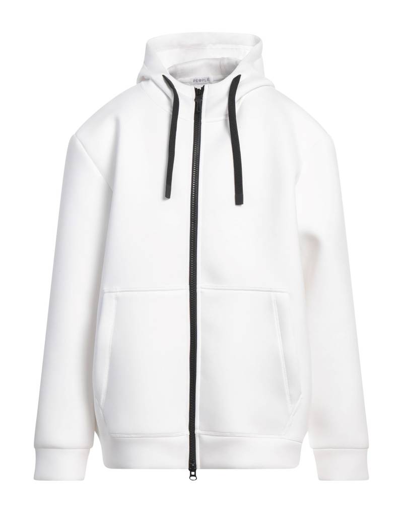 PEOPLE OF SHIBUYA Sweatshirt Herren Weiß von PEOPLE OF SHIBUYA