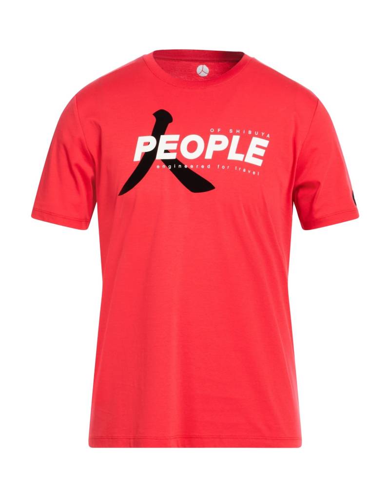 PEOPLE OF SHIBUYA T-shirts Herren Rot von PEOPLE OF SHIBUYA