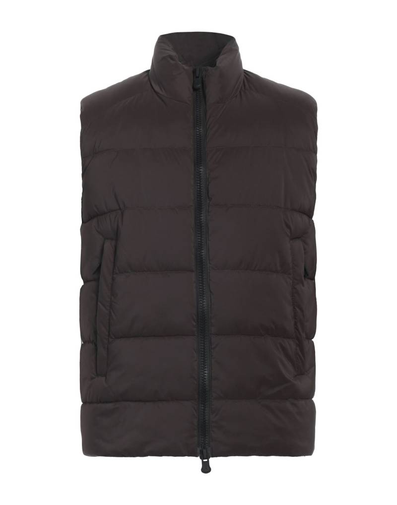 PEOPLE OF SHIBUYA Weste Herren Dunkelbraun von PEOPLE OF SHIBUYA