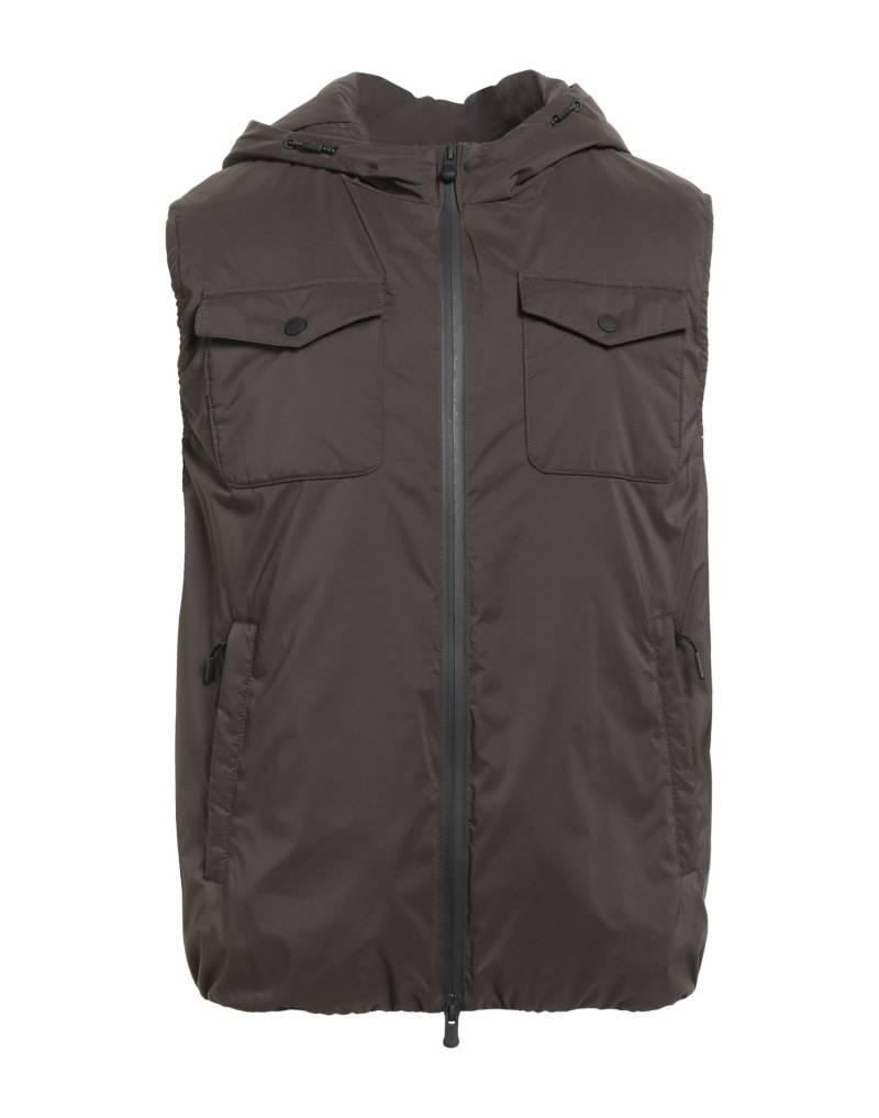 PEOPLE OF SHIBUYA Weste Herren Dunkelbraun von PEOPLE OF SHIBUYA