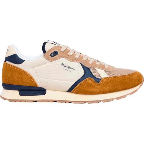 Pepe Jeans Herren Brit Camp M Sneak, Brown Tobacco Brown, 39 EU von Pepe Jeans