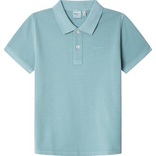 Pepe Jeans Jungen Cael Poloshirt, Blau (Avedon Blue), 14 Jahre von Pepe Jeans