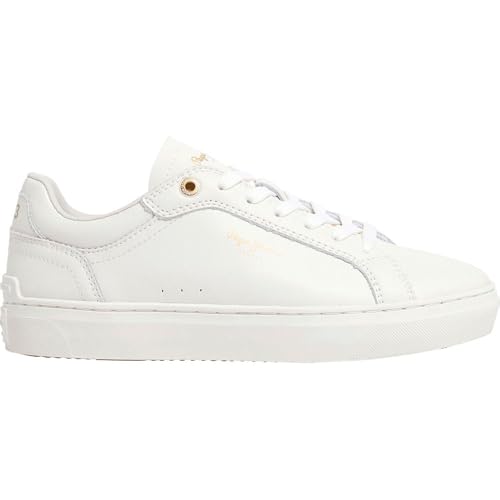 Pepe Jeans Damen Camden Edition W Sneak, White Off White, 40 EU von Pepe Jeans