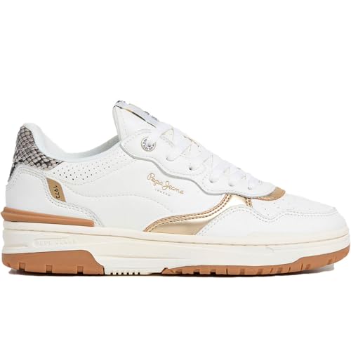 PEPE JEANS Chester Snake Trainers EU 37 von PEPE JEANS