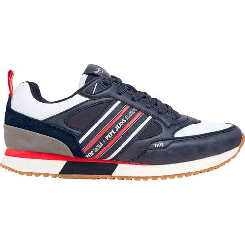Pepe Jeans Herren Dublin Half M Sneak, Blue Navy, 39 EU Pepe Jeans Herren Dublin Half M Sneak, Blue Navy, 39 EU von Pepe Jeans
