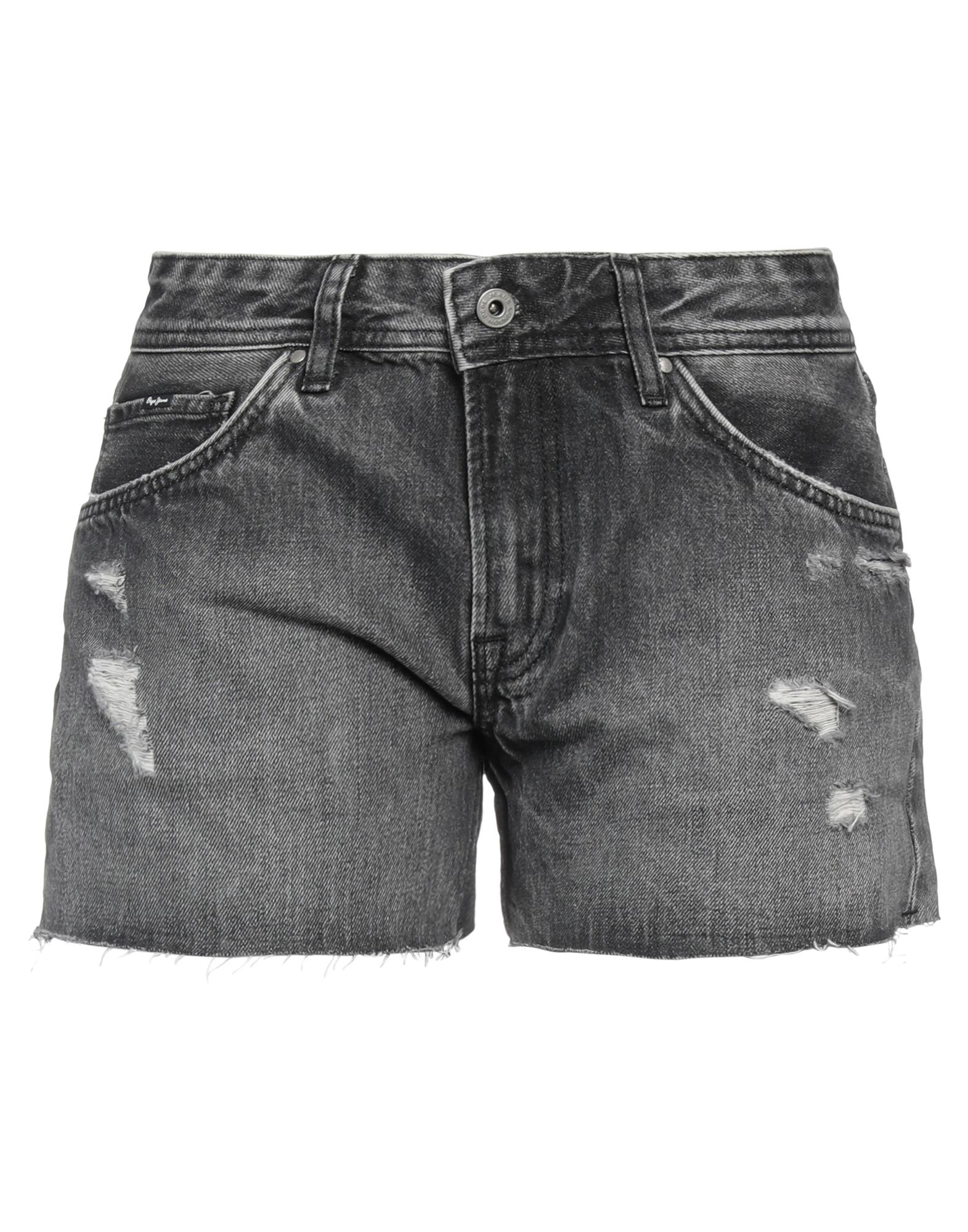 PEPE JEANS Jeansshorts Damen Schwarz von PEPE JEANS