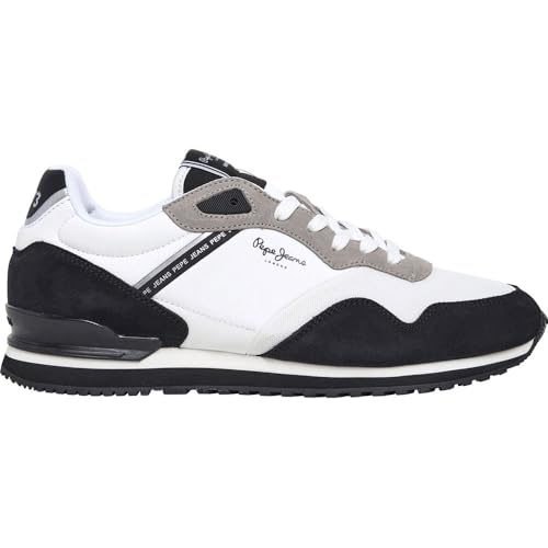 Pepe Jeans Herren London Life M Sneak, Black Ebonised Grey, 46 EU Pepe Jeans Herren London Life M Sneak, Black Ebonised Grey, 46 EU von Pepe Jeans