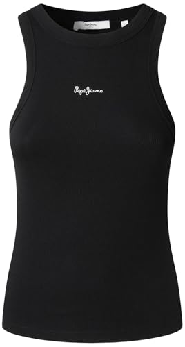 Pepe Jeans Damen Marian T-Shirt, Schwarz (Schwarz), S Pepe Jeans Damen Marian T-Shirt, Schwarz (Schwarz), S von Pepe Jeans