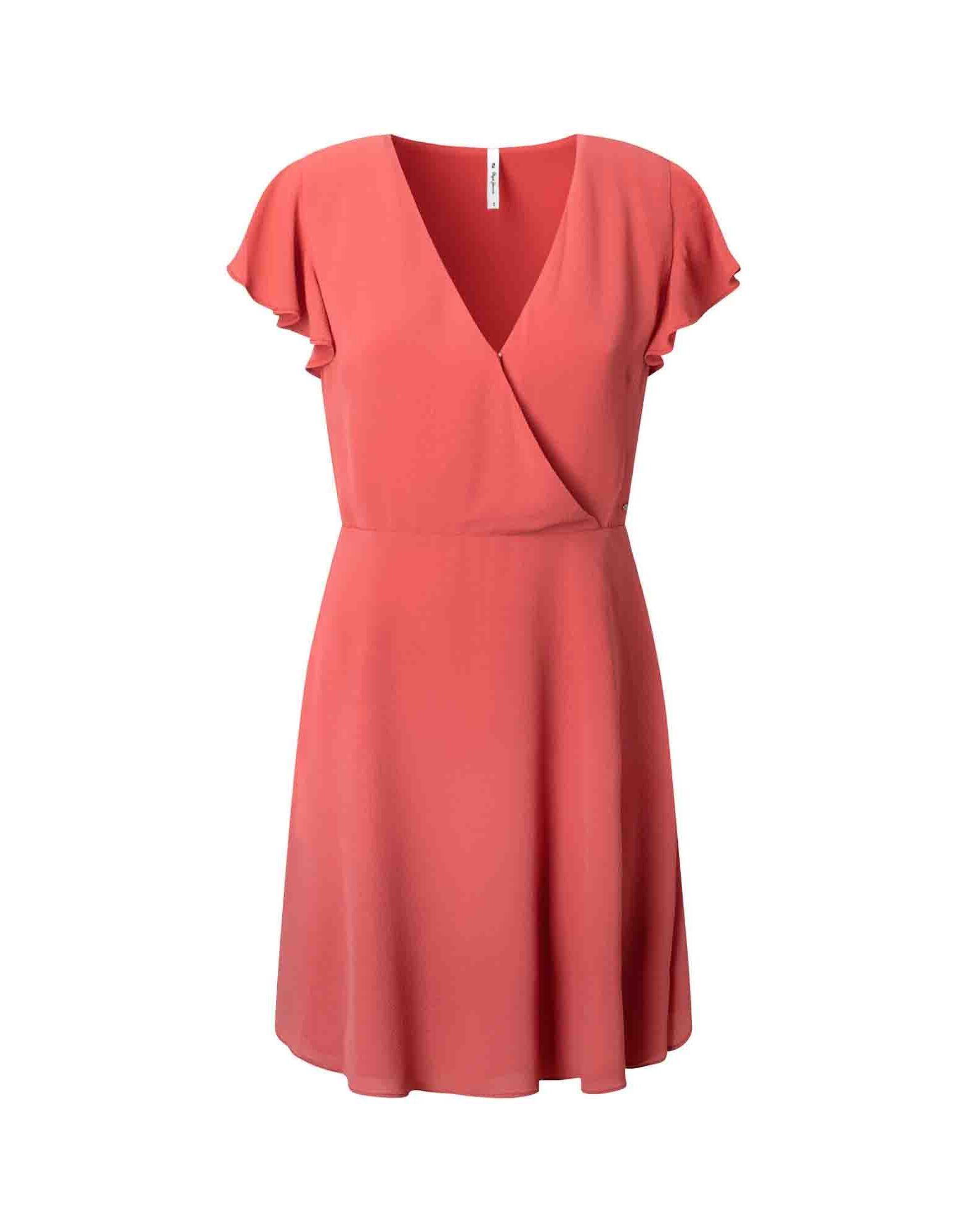 PEPE JEANS Midi-kleid Damen Rot von PEPE JEANS