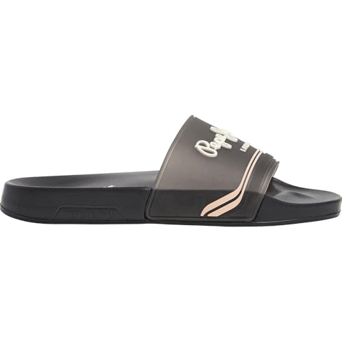 Pepe Jeans Damen Slider Origin W Schuhe, Schwarz, 38 EU von Pepe Jeans