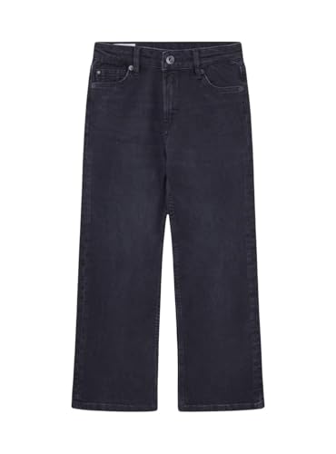 Pepe Jeans Mädchen Straight Hw Jr Pg201690 Jeans, Blue (Denim-XR8), 10 Jahre von Pepe Jeans