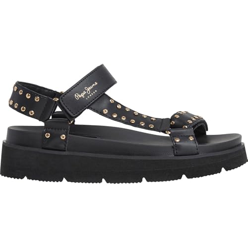 PEPE JEANS Pola Metal Sandals EU 36 von PEPE JEANS