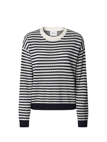 Pepe Jeans Damen Poppy Strickwaren, Blau (Dulwich Blue), M Pepe Jeans Damen Poppy Strickwaren, Blau (Dulwich Blue), M von Pepe Jeans