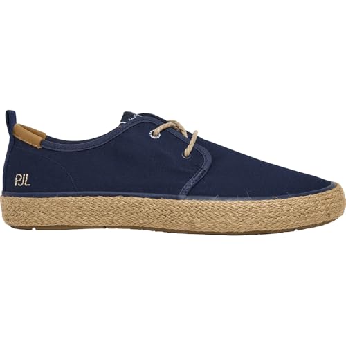 Pepe Jeans Port Tourists marineblaue Turnschuhe aus Leder von Pepe Jeans