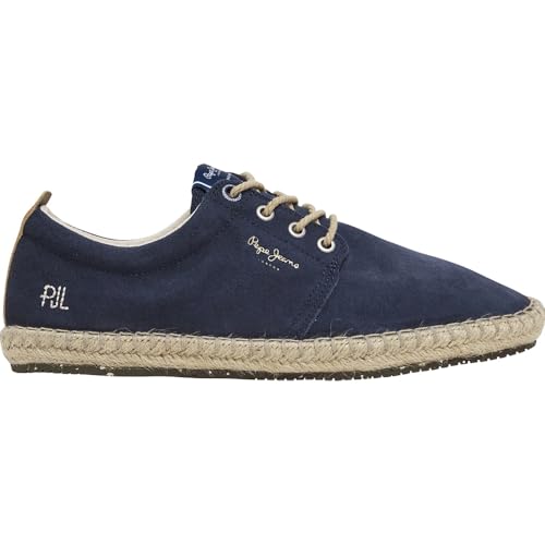 Pepe Jeans Herren Tourist West Schuhe, Blue Ocean Blue, 43 EU von Pepe Jeans