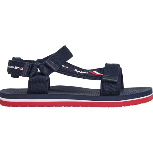 Pepe Jeans Herren West Sport Schuhe, Blau/Marineblau, 47 EU von Pepe Jeans
