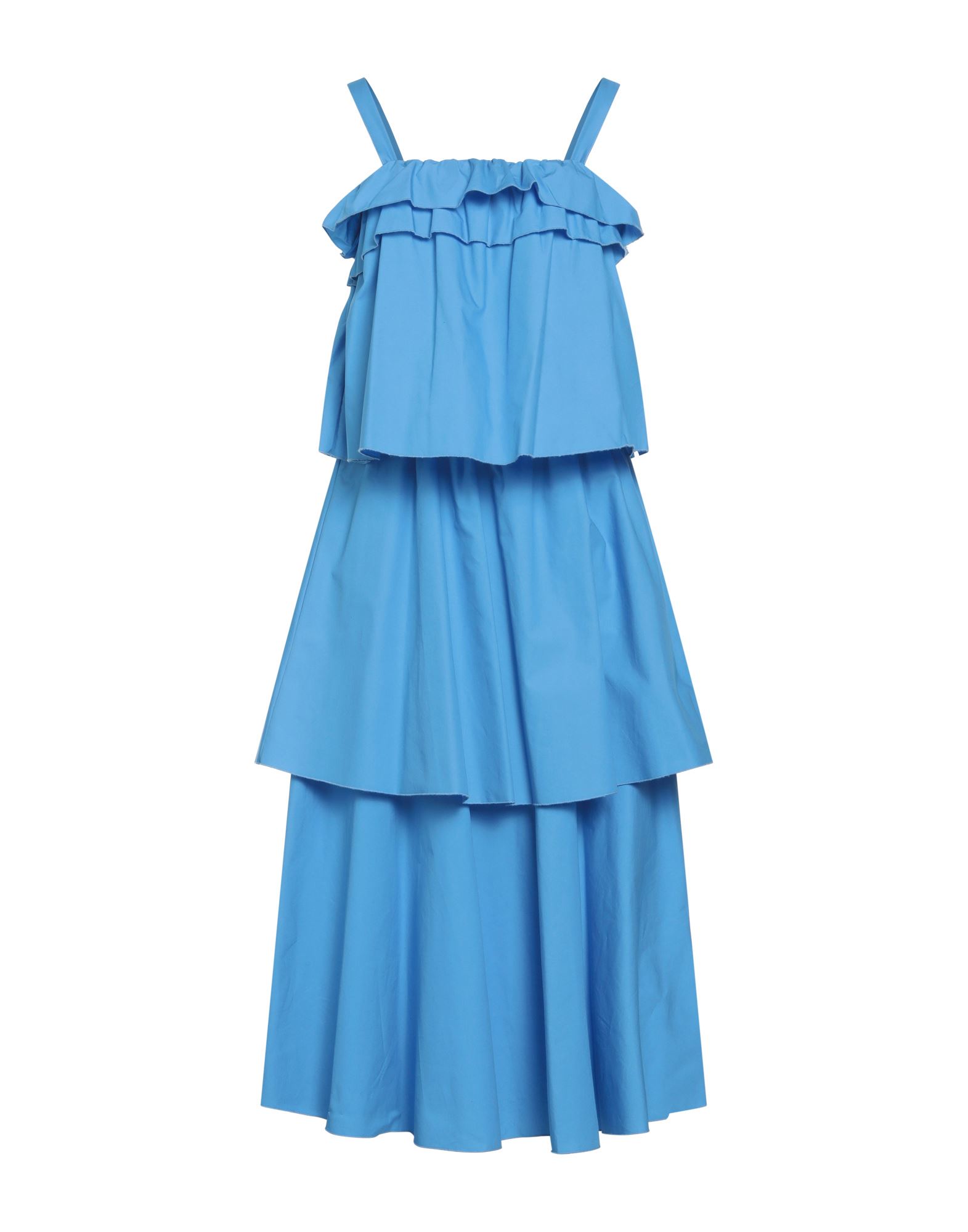 PEPEROSA Maxi-kleid Damen Azurblau von PEPEROSA