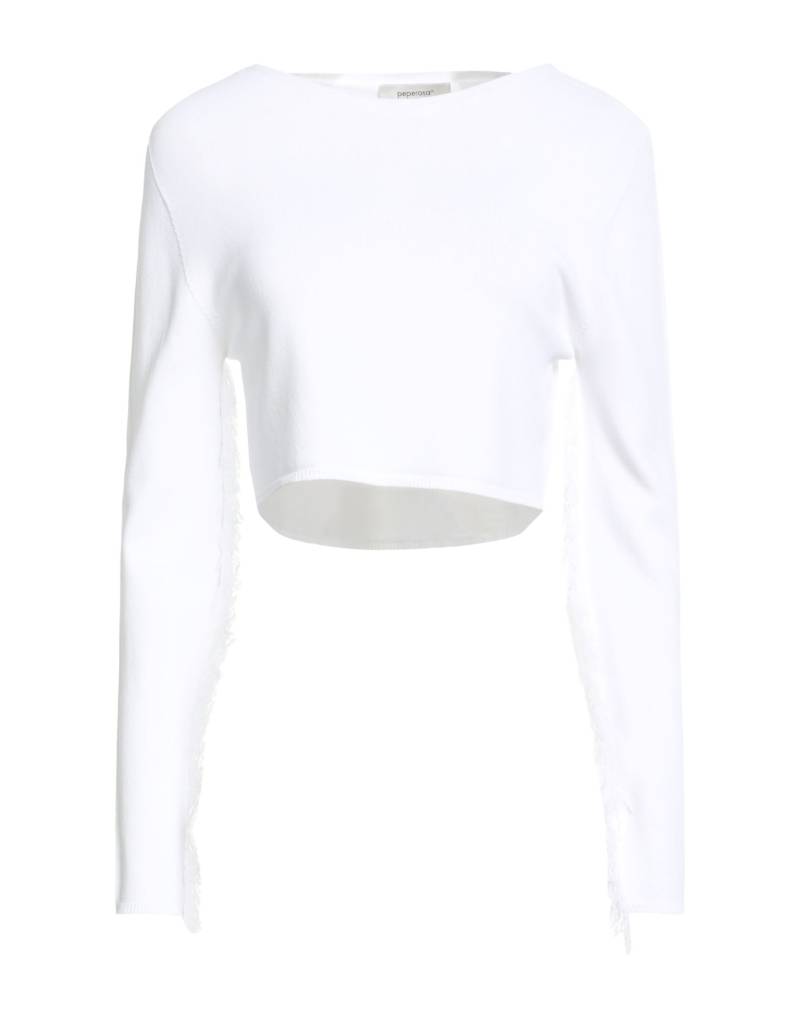 PEPEROSA Pullover Damen Weiß von PEPEROSA