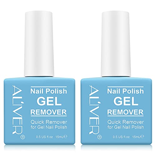 Nagellackentferner Für Gelnägel, Gelnägel Shellac Entferner, Gel Nail Polish Remover Für Nail Art, Der Das Infiltrierende Gelöl Einfach Und Schnell Entfernt, Schadet Dem Nagel Nicht (Blue 2 pcs) von PEPHUCA