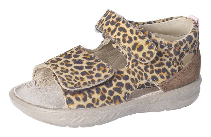PEPINO by RICOSTA Banu WMS: mittel Lauflernschuh Sandalette mit Klett und Animal Print, Größenschablone zum Download von PEPINO by RICOSTA