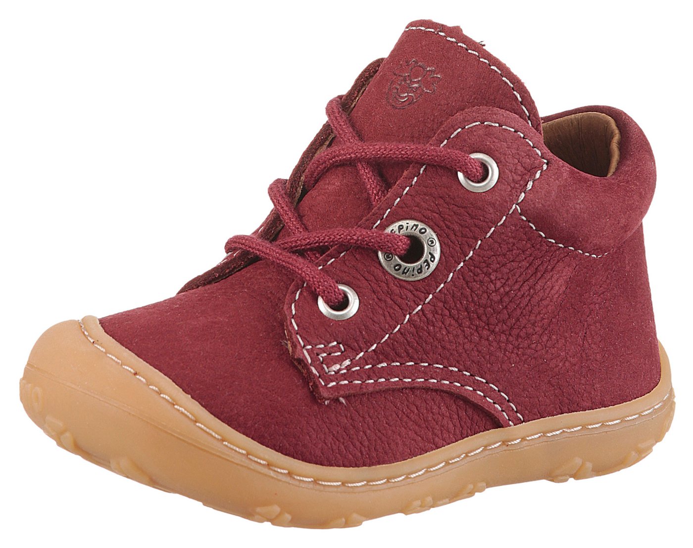 PEPINO by RICOSTA Cory 50 WMS: Mittel Lauflernschuh Schnürschuh mit WMS-System, Leder, Größenschablone zum Download von PEPINO by RICOSTA