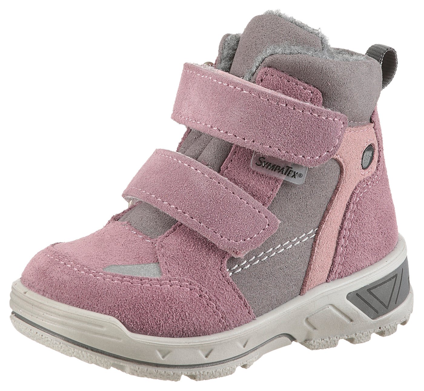 PEPINO by RICOSTA Janne 50 WMS: weit Lauflernschuh Klettstiefel, Winterboots mit Sympatex, Größenschablone zum Download von PEPINO by RICOSTA