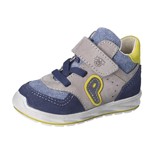 PEPINO Jungen Sneaker dunkelblau/gelb/grau/Blue Denim 26 von PEPINO