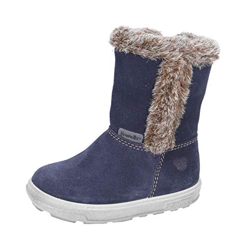 RICOSTA Kinder Winterstiefel USKY von PEPINO, Weite: Mittel (WMS),wasserfest, outdoor-kinderschuhe lammfell-stiefel,nautic,22 EU / 5.5 Child UK von RICOSTA