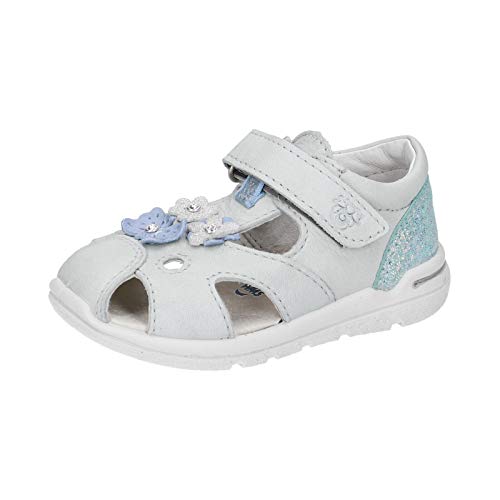 PEPINO RICOSTA Kinder Sandalen CLAUDI, Weite: Mittel (WMS),klettverschluss,kinderschuhe,sandaletten,sommerschuhe,jade (523),27 EU / 9 Child UK von PEPINO