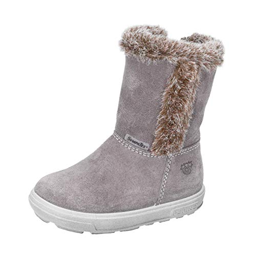 RICOSTA Kinder Winterstiefel USKY von PEPINO, Weite: Mittel (WMS),wasserfest, gefüttert wasserdicht kinder maedchen toben,meteor,21 EU / 5 Child UK von PEPINO