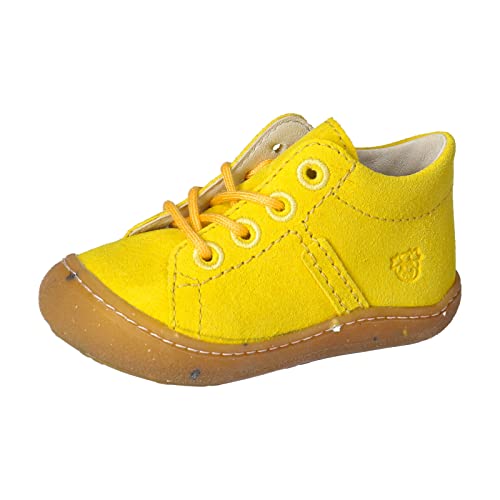 PEPINO Ricosta Jungen Low-Top Sneaker CAY,Kinder Halbschuhe,Weite: Normal,lose Einlage,RICOSTAcare,schnürer,Kinderschuhe,gelb (760),24 EU von PEPINO