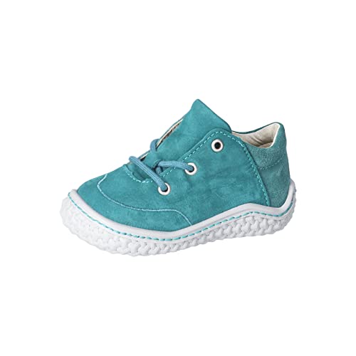 PEPINO Ricosta Jungen Sneaker FIPS,Kinder Halbschuhe,WMS:Mittel,Barfuß-Schuh,Sportschuhe,schnürschuhe,high top Sneaker,kolibri (560),23 EU von PEPINO