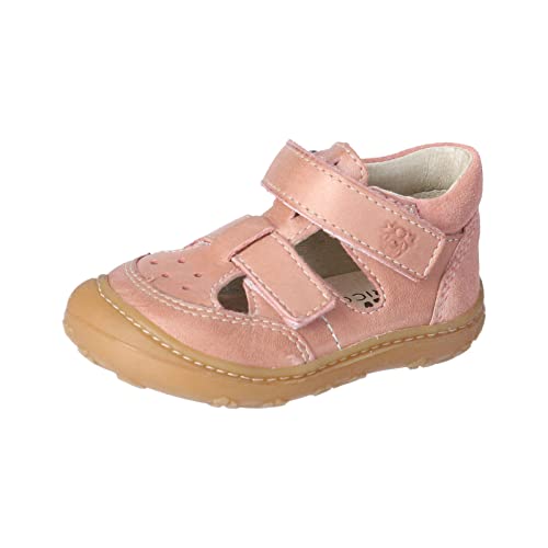 PEPINO Ricosta Mädchen Kletthalbschuhe ENI,Kinder Halbschuhe,WMS:Mittel,lose Einlage,Klettverschluss,Kinderschuhe,Sneaker,rosa (310),22 EU von PEPINO