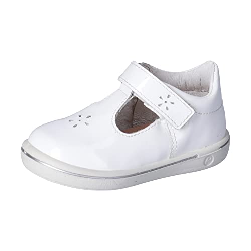 PEPINO Ricosta Mädchen Kletthalbschuhe Winona,Kinder Halbschuhe,WMS:Mittel,lose Einlage,Kinderschuhe,Klettschuhe,Sneaker,Weiss (810),21 EU von PEPINO