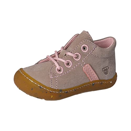 PEPINO Ricosta Mädchen Low-Top Sneaker CAY,Kinder Halbschuhe,Weite: Normal,lose Einlage,RICOSTAcare,Freizeitschuhe,Tundra/rosa (610),22 EU von PEPINO