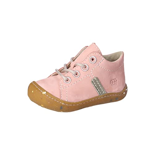 PEPINO Ricosta Mädchen Low-Top Sneaker CAY,Kinder Halbschuhe,Weite: Normal,lose Einlage,RICOSTAcare,Freizeitschuhe,schnürer,rosa (310),25 EU von PEPINO