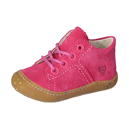 PEPINO Ricosta Mädchen Low-Top Sneaker CAY,Kinder Halbschuhe,Weite: Normal,lose Einlage,RICOSTAcare,schnürer,Kids,Kinderschuhe,pop (330),22 EU von PEPINO