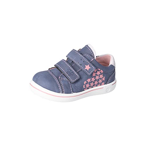 PEPINO Ricosta Mädchen Low-Top Sneaker Lena,Kinder Halbschuhe,WMS:Mittel,lose Einlage,Freizeitschuhe,Turnschuhe,Laufschuhe,Nautic (170),28 EU von PEPINO