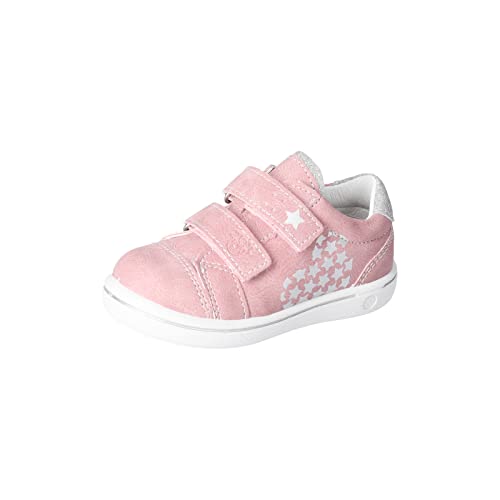 PEPINO Ricosta Mädchen Low-Top Sneaker Lena,Kinder Halbschuhe,WMS:Mittel,lose Einlage,Klettschuhe,Klettverschluss,Kids,Purple (340),24 EU von PEPINO