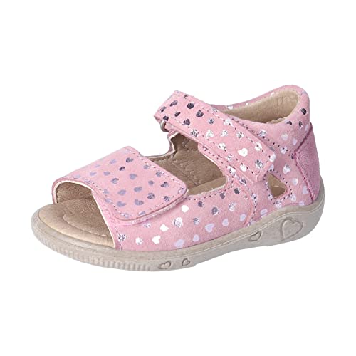 PEPINO Ricosta Mädchen Sandalen Taya,Kinderschuhe,WMS:Mittel,Klettverschluss,Kinderschuhe,Sommerschuhe,Freizeitschuhe,Purple (340),23 EU von PEPINO