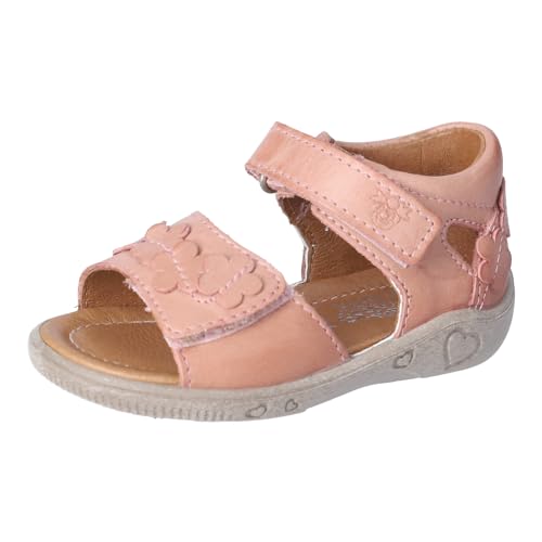 RICOSTA Mädchen Sandalen TILDI, Baby und Kleinkinder Lauflernschuhe, Weite: Mittel, strandschuhe, sandaletten, klettverschluss, rose (310), 22 EU von RICOSTA