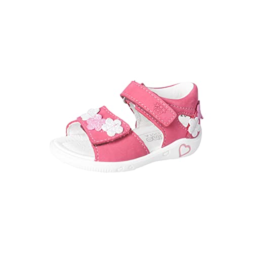 PEPINO Ricosta Mädchen Sandalen Tildi,Kinderschuhe,WMS:Mittel,Sommerschuhe,Freizeitschuhe,offene Schuhe,Strandschuhe,Bubble (340),22 EU von PEPINO