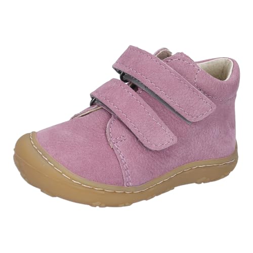 RICOSTA Mädchen Stiefel CHRISY, Baby und Kleinkinder Lauflernschuhe, Weite: Mittel, lose Einlage, terracare, klettstiefel, leder, purple (340), 21 EU von PEPINO