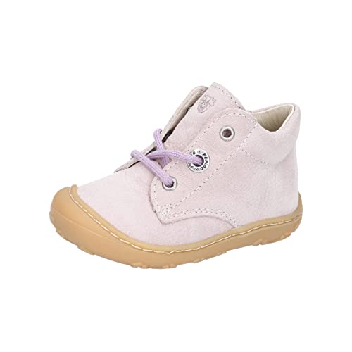 PEPINO Ricosta Mädchen Stiefel Cory,Kinder Boots,WMS:Mittel,lose Einlage,terracare,nachhaltig,Booties,Leder,Kids,Viola (320),22 EU von PEPINO