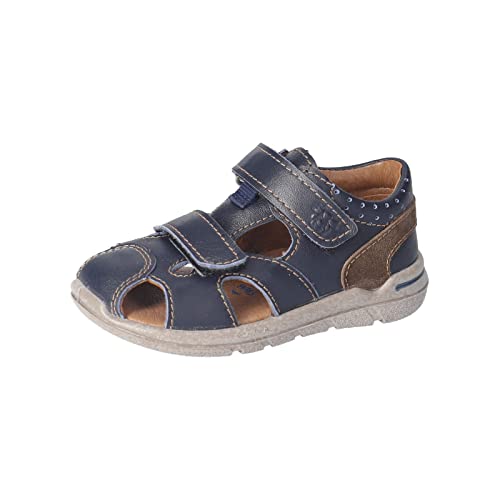 PEPINO Ricosta Mädchen und Jungen Kletthalbschuhe KASPI,Kinder Halbschuhe,WMS:Mittel,Sneaker,Freizeitschuhe,Kids,junior,Nautic (180),20 EU von PEPINO