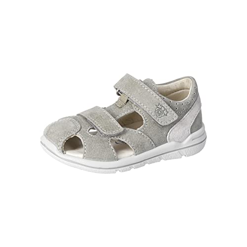 PEPINO Ricosta Mädchen und Jungen Kletthalbschuhe KASPI,Kinder Halbschuhe,WMS:Mittel,terracare,Klettverschluss,eukalyptus (530),28 EU von PEPINO