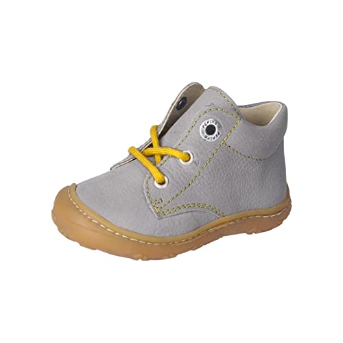 PEPINO Ricosta Mädchen und Jungen Lauflernschuh Cary,Kinderboots,WMS:Mittel/Weit,Booties,Leder,Kids,junior,Kleinkinder,Graphit (450),23 EU von PEPINO